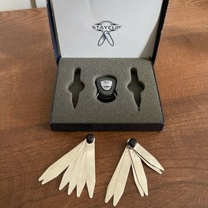 Stayclip Stainless Steel Collar Stays - set of 6